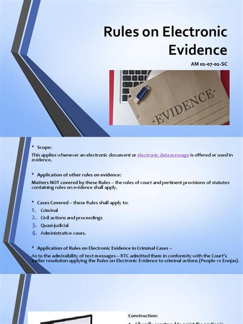 rules on electronic evidence lawphil